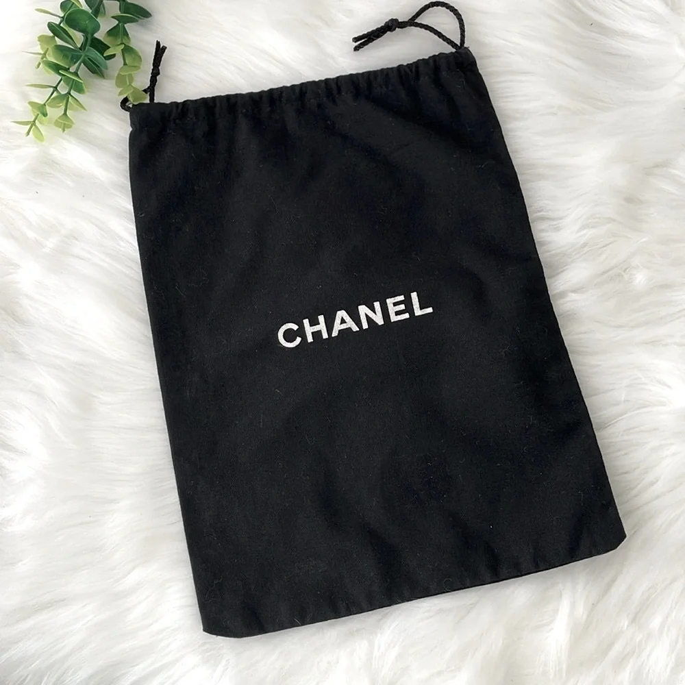 CHANEL‎ Black Drawstring Bag